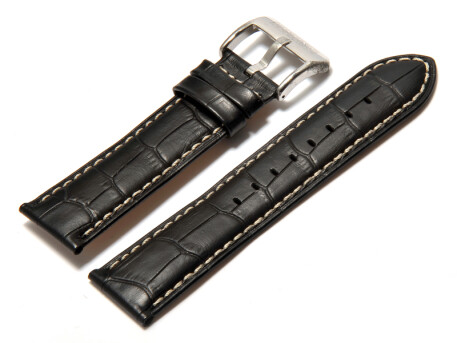 Bracelet montre Festina F16354 cuir noir adaptable à F16493 F16385 