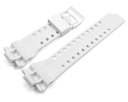Casio Uhrenarmband GAX-100A-7A Resin weiß