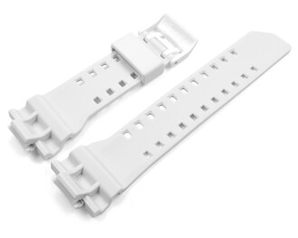 Casio Uhrenarmband GAX-100A-7A Resin weiß