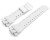 Casio Uhrenarmband GAX-100A-7A Resin weiß