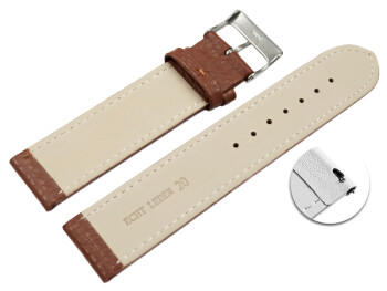 Bracelet montre dégagement rapide cuir souple...
