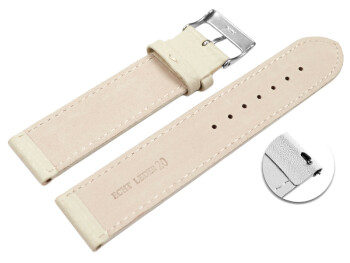 Bracelet montre dégagement rapide cuir souple...