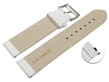 Bracelet montre dégagement rapide cuir souple...