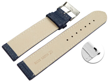 Bracelet montre dégagement rapide cuir souple...