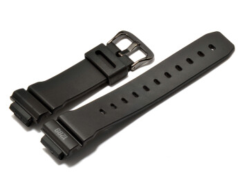 Bracelet de montre Casio p. DW-6900MS-1, résine, noire