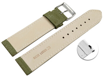 XL Bracelet montre dégagement rapide cuir souple...