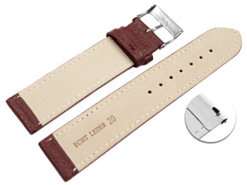 XL Bracelet montre dégagement rapide cuir souple...