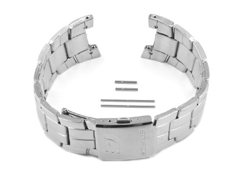Bracelet de montre Casio pour EF-126D, acier inoxydable