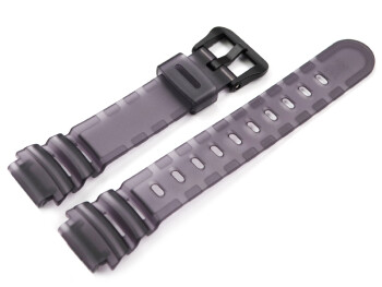 Bracelet de remplacement Casio Tide Graph LWS-1100H-8AV Résine grise