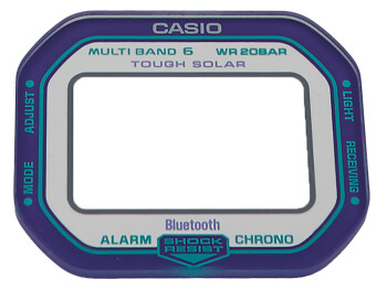 Verre de remplacement Casio G-Shock GW-B5600BL-1 bordure...