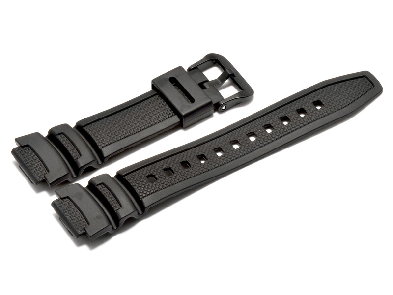 Bracelet De Montre Casio GPW-1000-1A – Résine Et Fibre De Carbone, Noir, Neuf