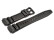 Bracelet de montre Casio p. AE-1000W,AE-1100W,résine,noire