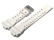 Bracelet montre Casio résine blanche surface brillante GW-8900A, GR-8900A, GA-100A, G-8900A