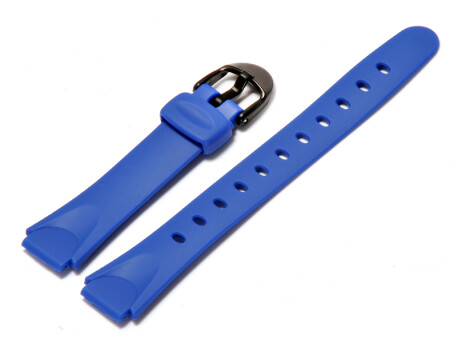 Bracelet de montre Casio pour LW-200, résine, bleue