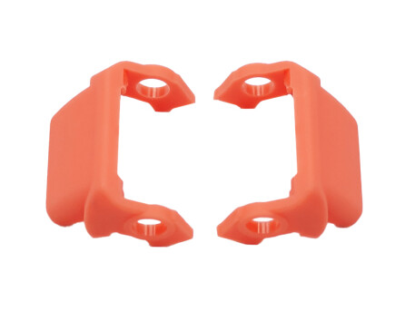 Pièces de bout Casio en résine orange...