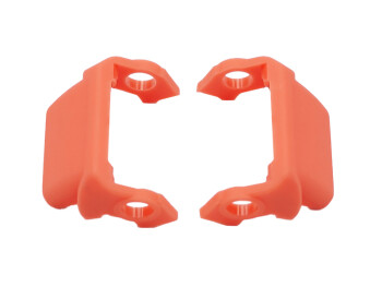 Pièces de bout Casio en résine orange...
