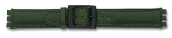 Bracelet-montre pour les montres Swatch - cuir - 19 mm -...