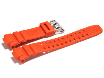 Bracelet de montre Casio p. GW-3000M-4, résine, orange