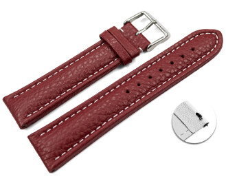 Bracelet montre dégagement rapide cuir...