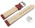 Bracelet montre dégagement rapide cuir grainé bordeaux wN 18mm 20mm 22mm 24mm 26mm