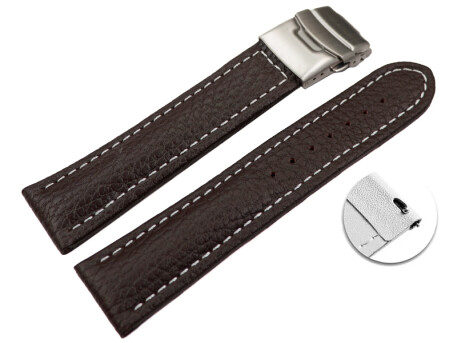 Bracelet de montre à échange rapide cuir de...