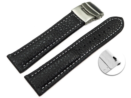 Bracelet de montre à échange rapide cuir de...