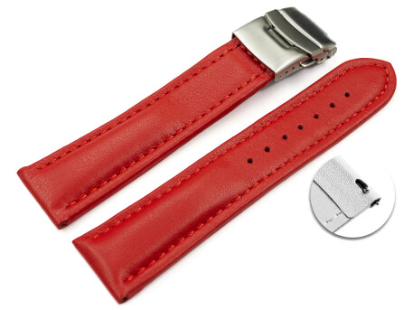 Bracelet de montre à échange rapide cuir de...