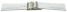 Bracelet montre à échange rapide boucle déployante veau grain croco blanc 18mm 20mm 22mm 24mm 26mm