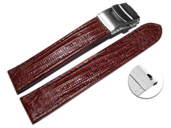 Bracelet montre à échange rapide cuir de...