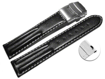 Bracelet montre à échange rapide cuir de...