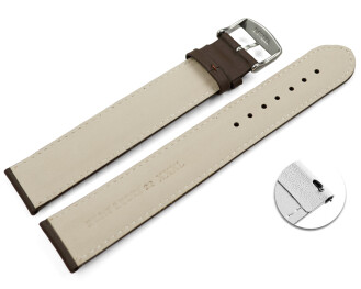 Bracelet montre à dégagement rapide cuir de...