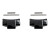 2 PIÈCES DE BOUT Lotus en céramique noire pour les bracelets montres pour 15929 15930