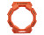 Bezel Casio GD-010-4 Lunette résine biosourcée rouge orangé