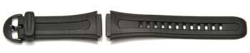 Bracelet de montre Casio p. W-210, rsine noire