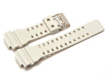 Bracelet de montre Casio pour GA-110C, GA-110C-7A, résine, blanche