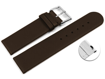 Bracelet montre à dégagement rapide cuir...