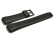 Bracelet de montre Casio p. EFA-131RBSP-1, EFA-131PB-1AV, résine, noire