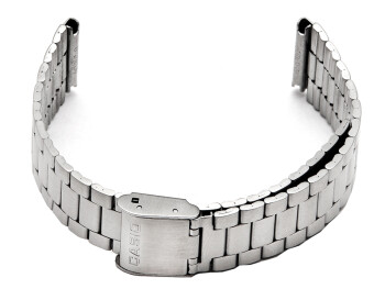 Bracelet de montre Casio p. AQ-230A-1, acier inoxydable, plié, brossé