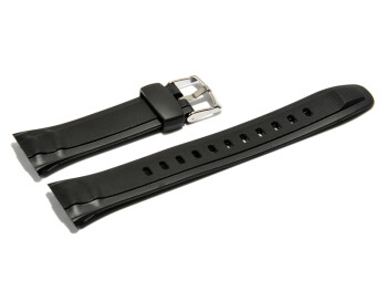 Bracelet montre Casio WVA-620 WVQ-400 en résine noire