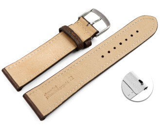 XL Bracelet montre échange rapide marron cuir...