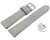 Bracelet de montre échange rapide gris clair velours rugueux 18mm 20mm
