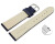 Bracelet de montre échange rapide Bleu marine velours rugueux 18mm 20mm
