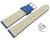 Bracelet de montre échange rapide Bleu roi velours rugueux 18mm 20mm
