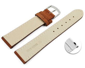 Bracelet de montre échange rapide Brandy velours rugueux 18mm 20mm