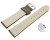 XS Bracelet de montre échange rapide Taupe velours rugueux 18mm 20mm