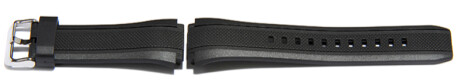 Bracelet De Montre Casio W-216H En Résine Noire - Neuf Avec étiquettes, Unisexe