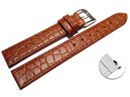 Bracelet montre échange rapide cuir de veau...