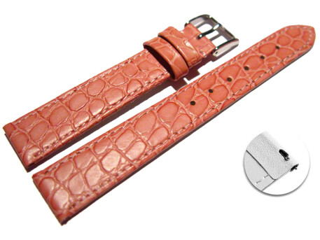Bracelet montre échange rapide cuir de veau...