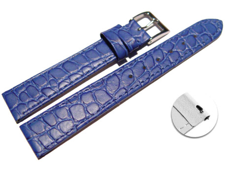 Bracelet montre échange rapide cuir de veau...