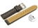 Bracelet montre échange rapide matériau high-tech aspect textile gris clair 18mm 20mm 22mm 24mm